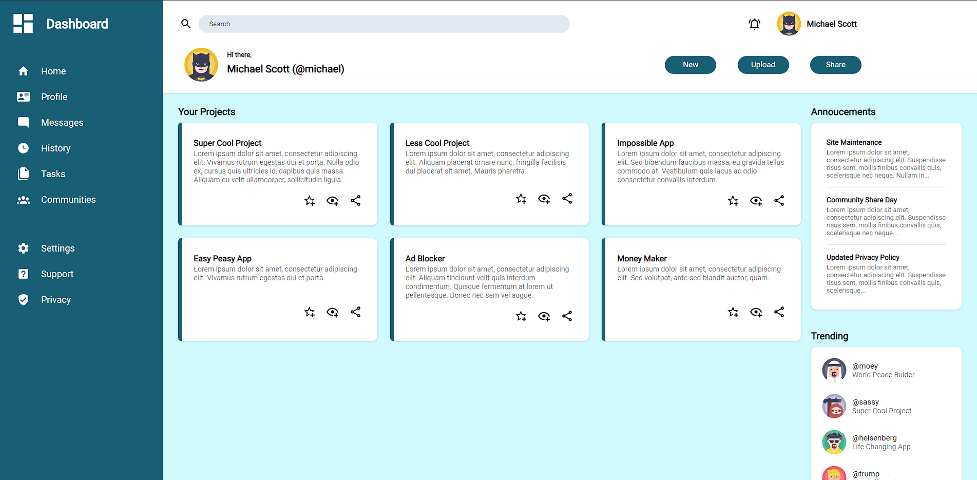 admin dashboard image